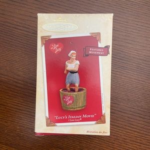 Hallmark Lucy’s Italian Movie Keepsake Ornament (I Love Lucy)